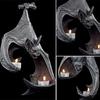 Candle Holder Resin Wall Hanging Horror Atmosphere Decoration Holiday Pendant