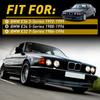 2x Front Door Handle Trim Cover w/ Sealing for BMW E36 E34 E32 Z3 323i Exterior