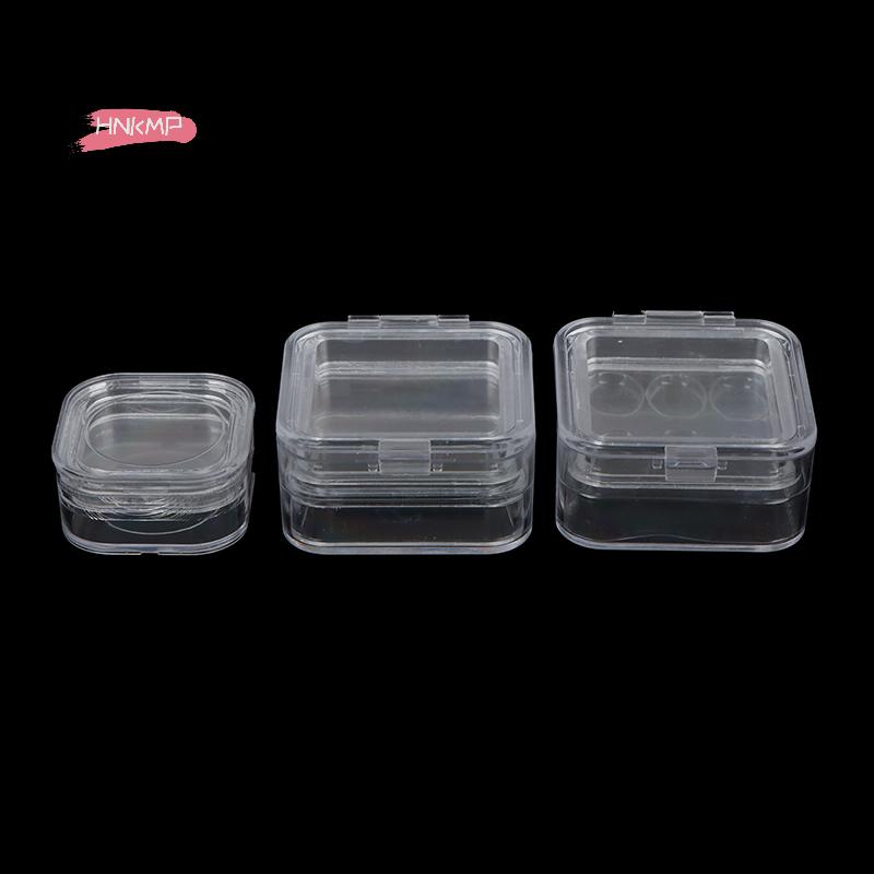1Pc Transparent Plastic Dental Tooth Implant Box with Inner Membrane for Dental Supplies