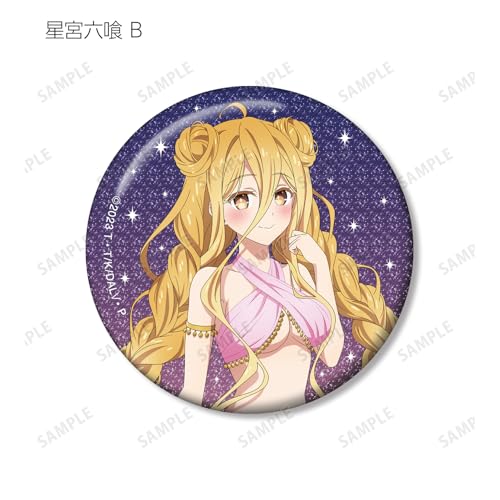 Date A Live V" Anime Original Illustration Dancer Ver. Trading Glitter Can Badge Box of 12