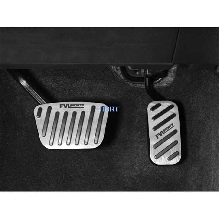 For Toyota Land Cruiser 250 LC250 Prado 2024 + Car Style Accelerator Gas Plate Brake Rest Foot Pedal Cover Accessories Auto Part