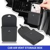 PPFX2 Car Vent Storage Box Storage Bag Tidy Organizer Phone Holder Interior For Lexus F SPORT ES ES300 GS IS GS200 LS LX570 RX300 IS25