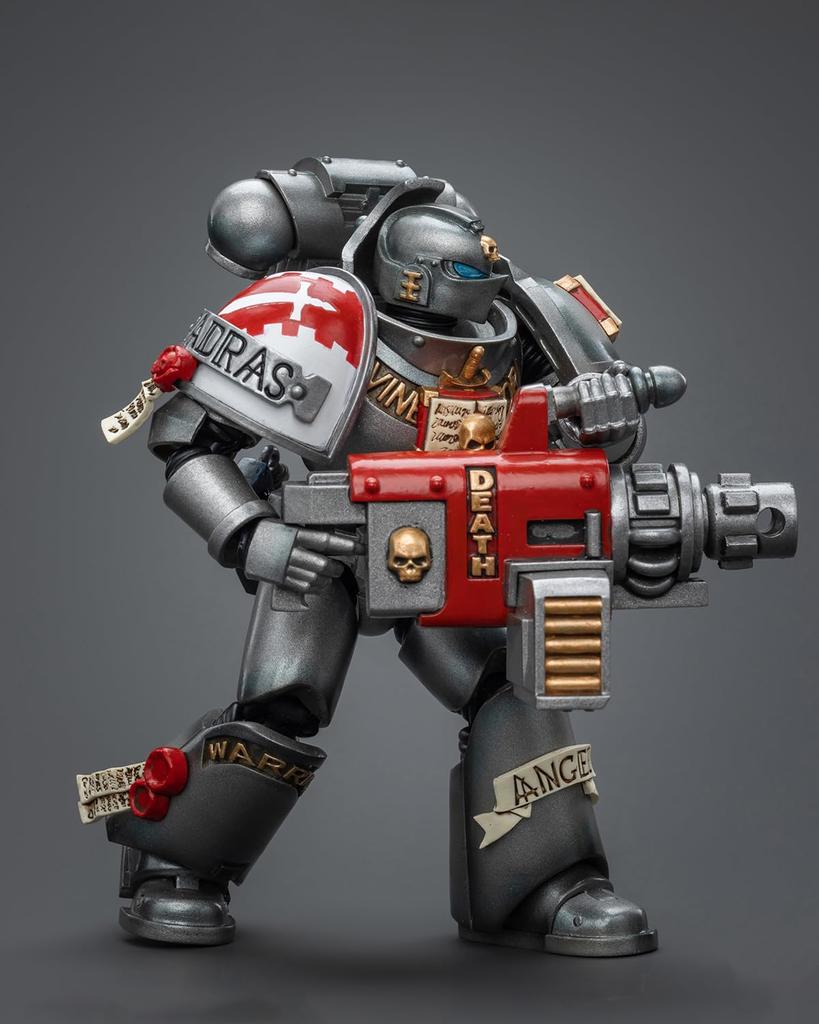 Pipigirl JoyToy Warhammer 40K Autentická licencovaná pohyblivá figurka Grey Knights Strike Squad Gray Knight s Dark Source 12CM akční figurka Anime model 1/18
