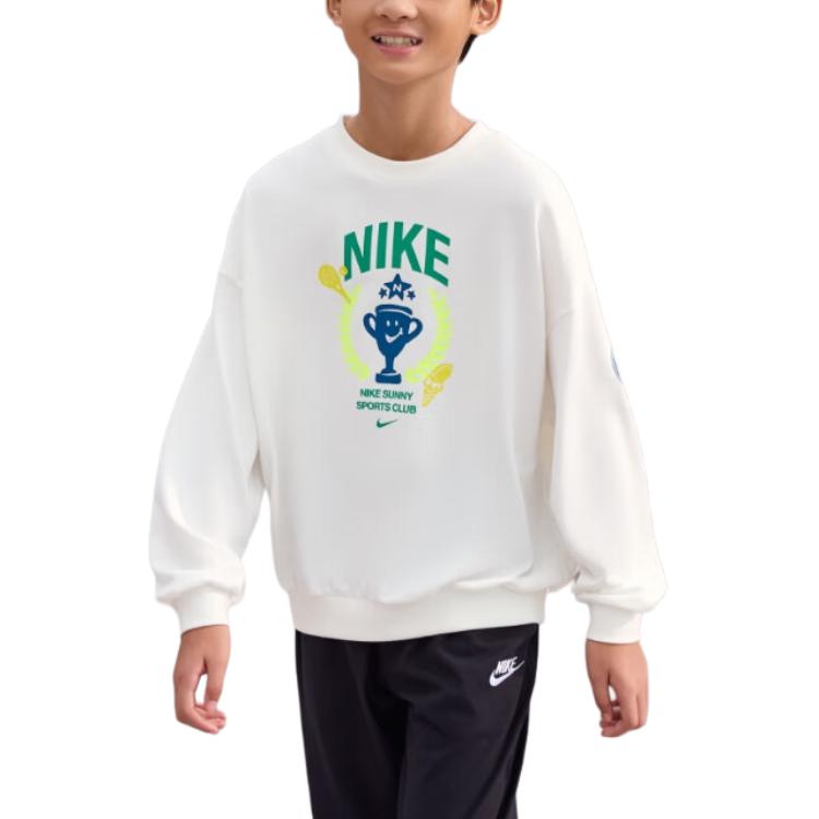 Nike Kids Sweatshirts Crew Neck Moderate HM4645-133