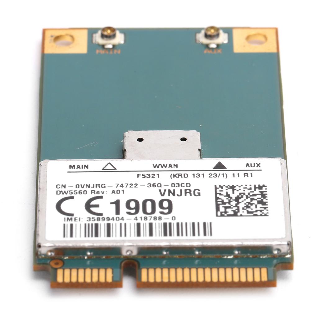 Wireless Network Card Board 3G WWAN GSM WCDMA HSPA GPS Wifi Module for Dell Latitude