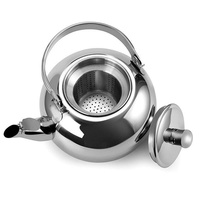 Ceainic de Apă din Oțel Inoxidabil Ceainic cu Filtru Infuzor Ceainic de Cafea Ceainic pentru Ceai Verde Oolong Cană pentru Ceai Acasă Birou Instrumente Ceai Cafea Ustensile de Gătit