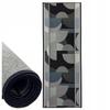 [7] CHAMELEON GRAU 67 x 250cm Rutschfester Teppich D6951