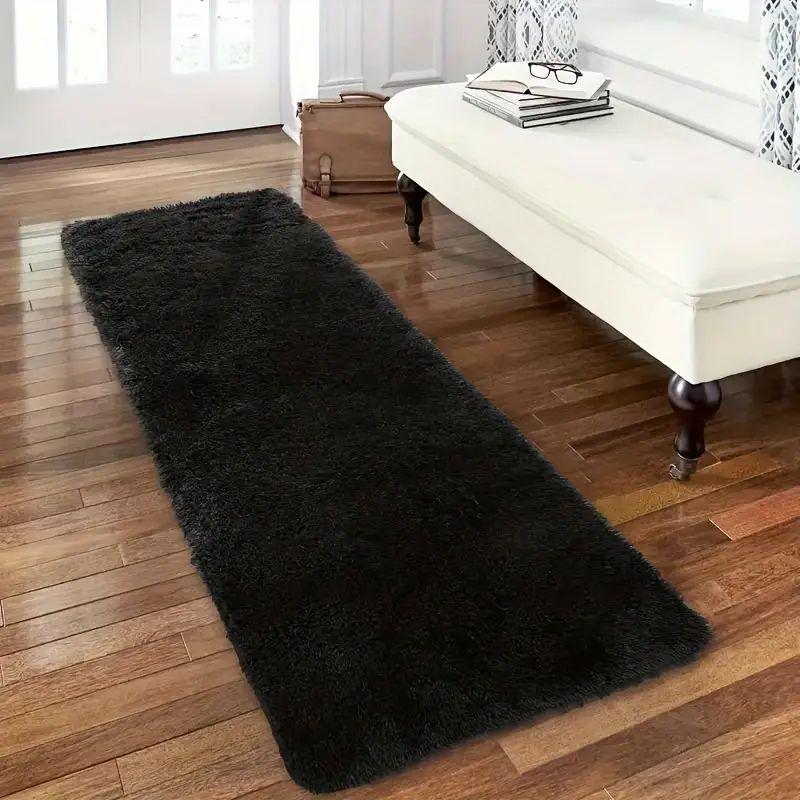 40x120cm Gradient Tie-Dye Carpet Living Room Bedroom Floor Mats Children's Dormitory Decorative Soft Plush Shaggy Carpet