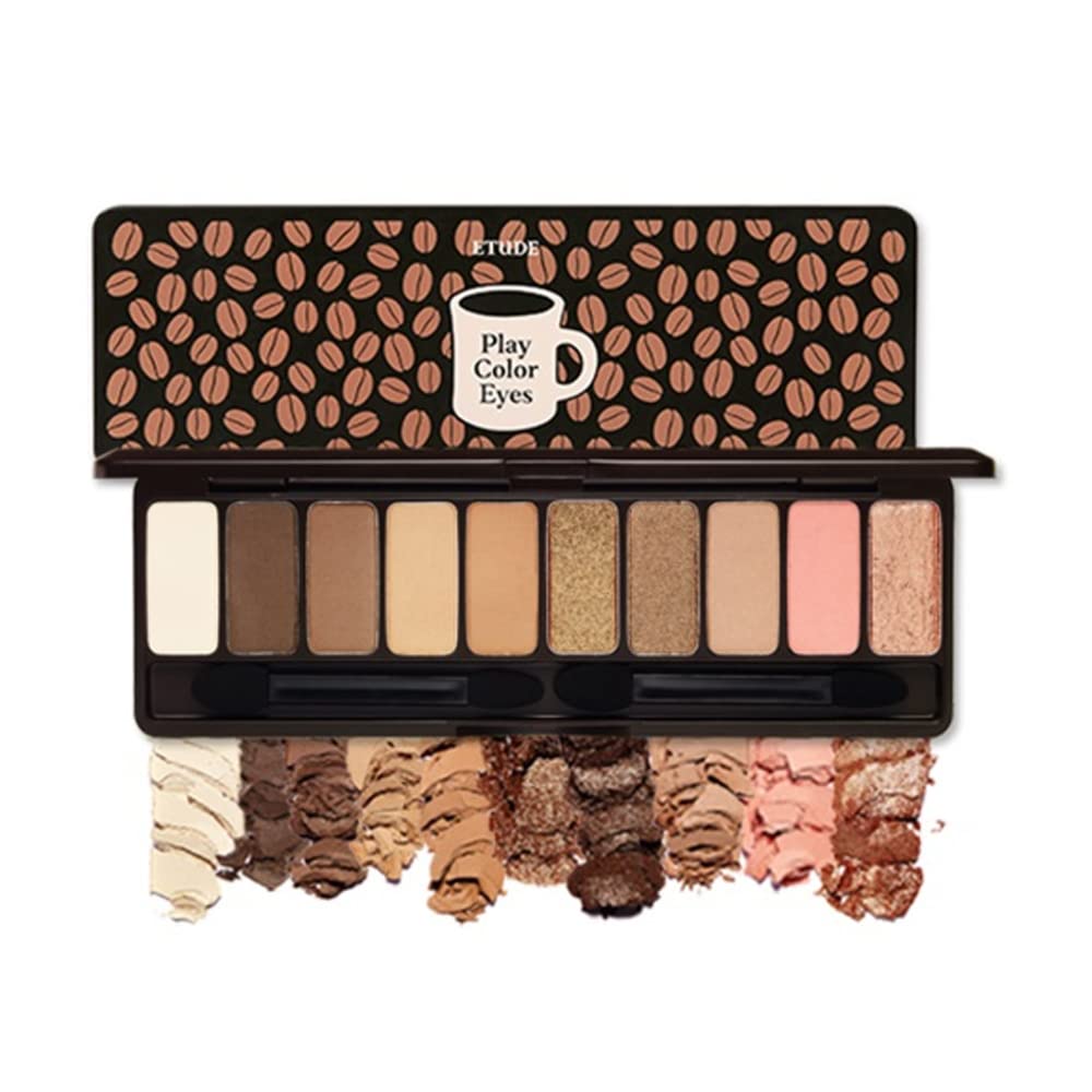 

Play Color Eyeshadow in the Cafe palette Eyeshadow palette 1 piece [Etude Official] / 10-color / (x 1)