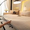 New Autumn and Winter Warm Sofa Cushion Thickened Plush Sofa Cushion One-piece Dust Cover Cloth