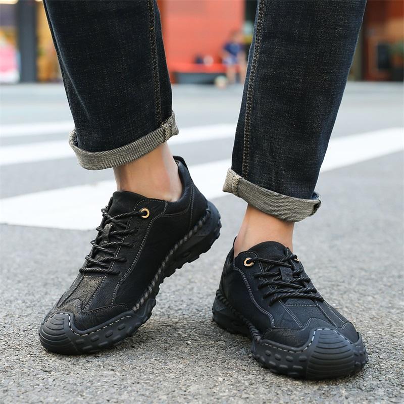 38-48 Мужская обувь для отдыха в стиле ретро — фото 12