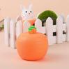 Carrot Cute Rabbit Squishy Toy, Hidden Bunny Pop-Up Squeeze Ball, Funny Stress Relief Toy