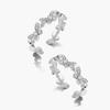 Monograph Butterfly Open Ring Mger0349 14K Gold Plated (White Gold)