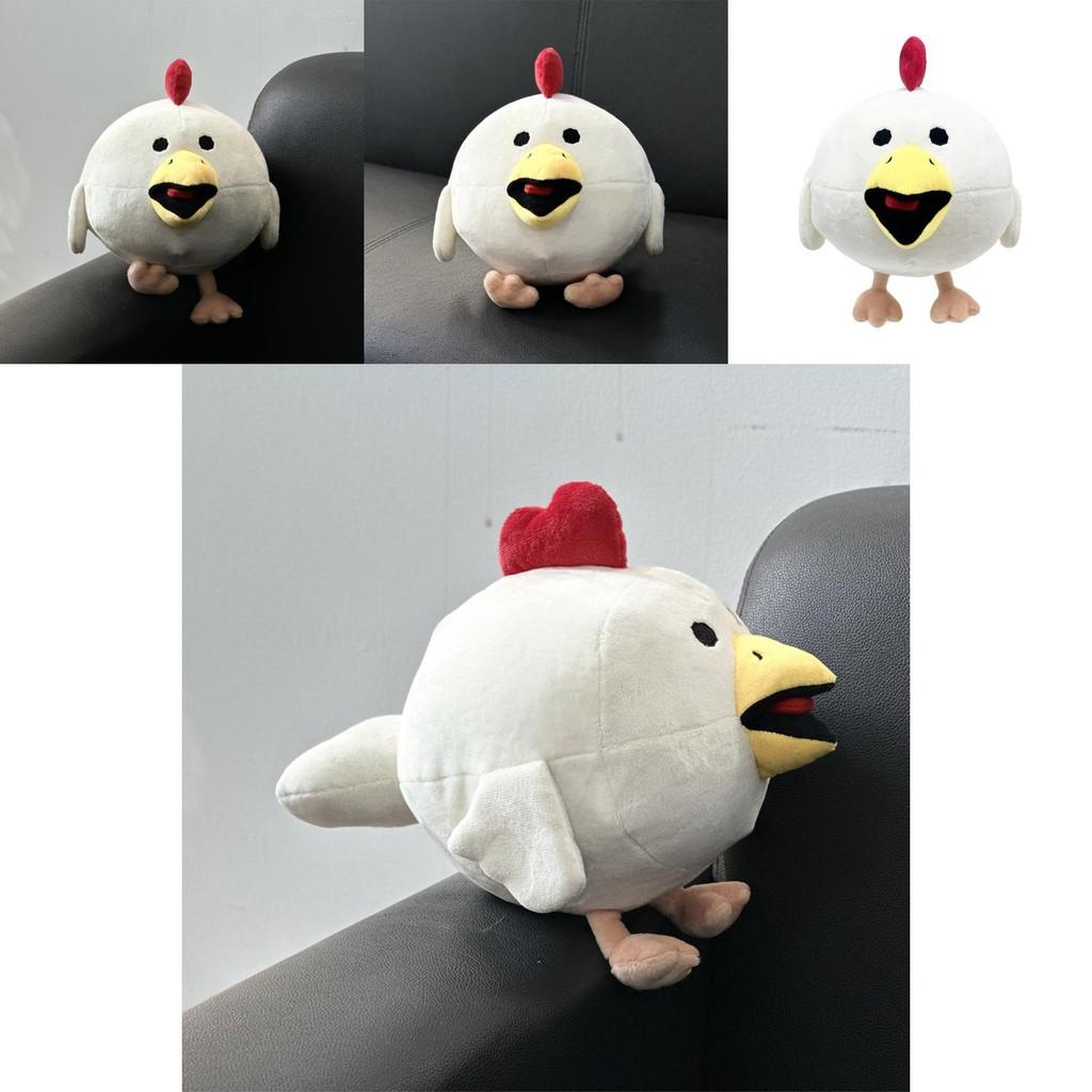 Pistola de Pollo Peluche Figura de Animal Suave Algodón Abrazable Para Niño