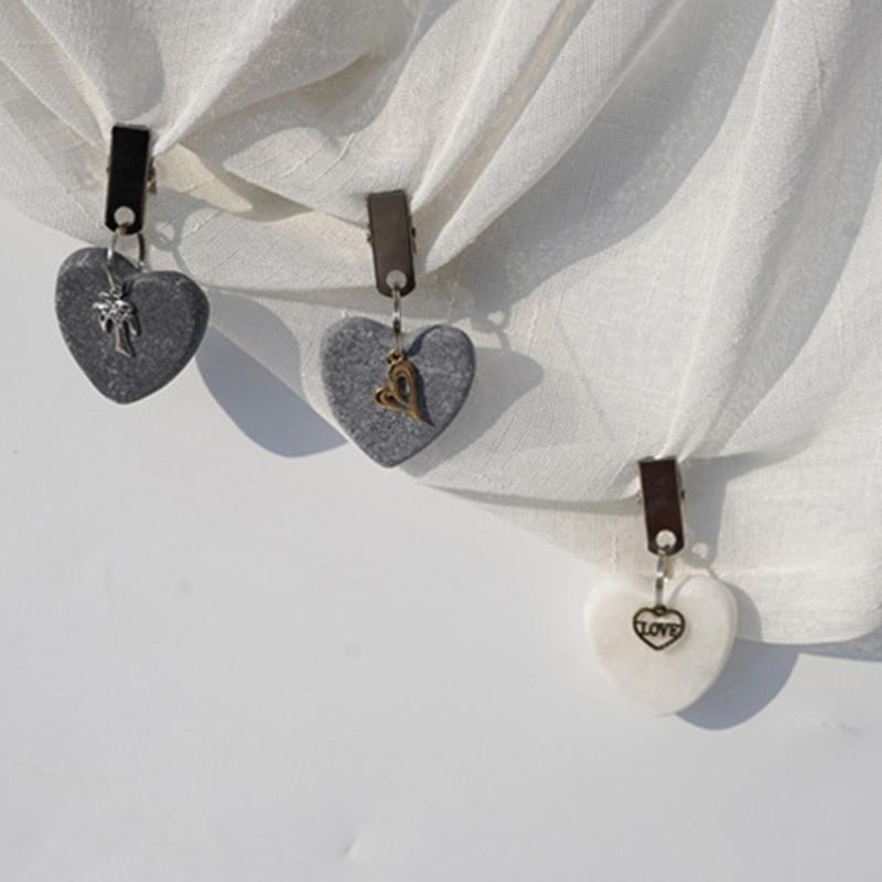 Marble Designs Tablecloth Holders Set of 4 Stable Clip for Picnic Garden Event Sturdy Decorative Weights Daily Use