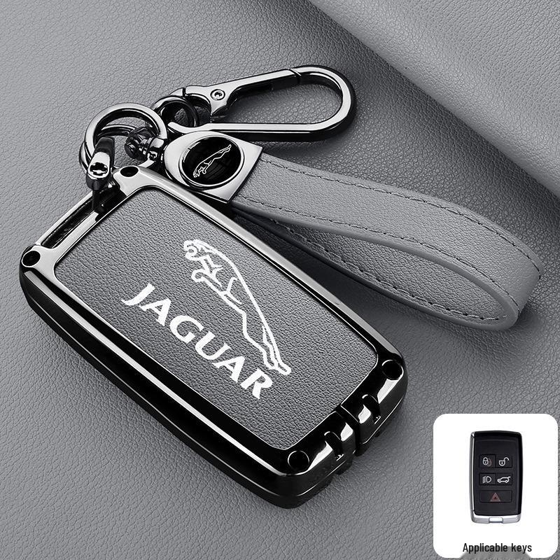 Husă Cheie Auto Jaguar XFL, Protecție Metalică Premium pentru 2023 XEL, F-Pace, XJL, F-Type.