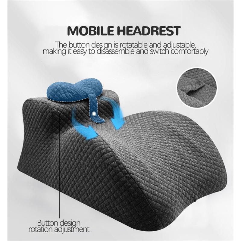 New Memory Foam Lumbar Support Pillow Multi-Function Orthopedic Cushion for Sofas,Bed,Couple Support Sleeping and Intimacy