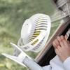Multi-functional USB Clip Fan with Night Light - Quiet Desktop and Camping Use