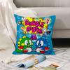 Cartoon Cute B-Bubble B-Bobble Pillow Case Office Cushions Suitable For Sofa Car Bedroom Decorative Cushion Cover