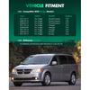 Kit de Filtro de Transmissão Automática SCITOO adequado para Chrysler 200 Pacifica para Dodge Avenger Grand Caravan para Ram ProMaster 3500 2007-2017