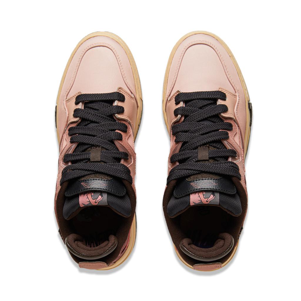 Li Ning We Wo Pro Special Story Edition Lightweight Durable Patchwork Sneakers Fashion Versatile Low-Top Skate Shoes Women sneakers AECU014-4