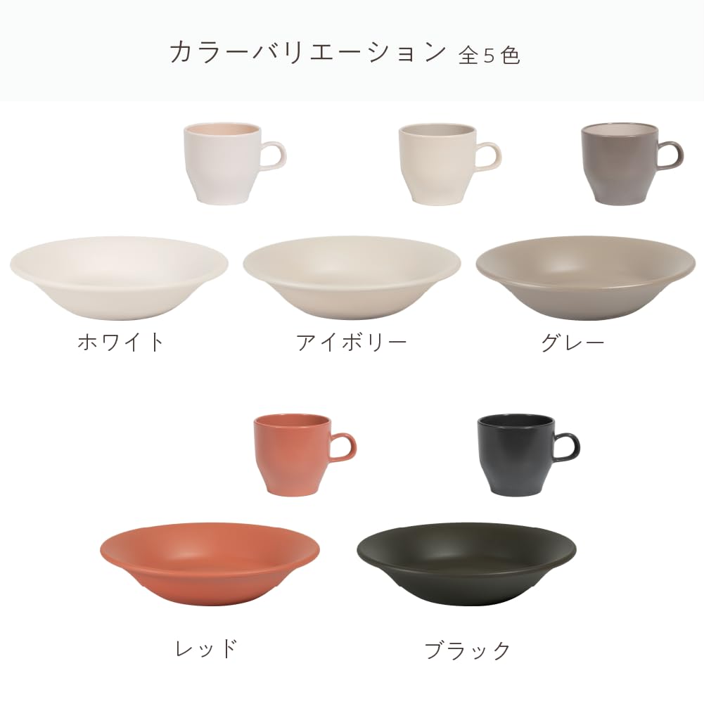 Plakila Každodenní použití Nerozbitný malý talíř Vhodné do myčky na nádobí Vhodné do mikrovlnné trouby 14 cm Vyrobeno v Japonsku Domácí párty Venkovní Děti Stylový Roztomilý Černá Černá