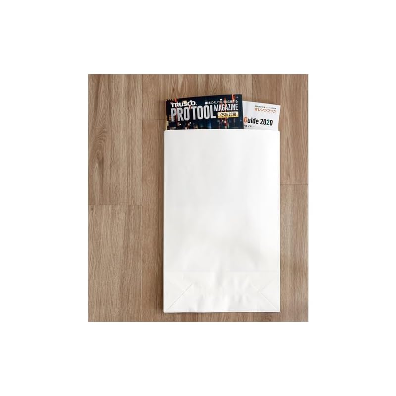 TRUSCO Packaging and Delivery Bags, White, 500mm (height) x 320mm (width), Extra Large, 25 bags per pack, SGW-LL