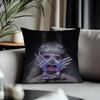 Fashion JJjazmin Beanful Cushion Cover Antidustmite Pillowcase Invisible Zipper Silky Short Plush Sofa Cushion Cover