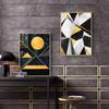 Luxus Geometrische Muster Leinwand Wand Kunstdruck Nordic Poster Abstrakte Malerei Dekorative Bild Moderne Wohnzimmer Dekoration