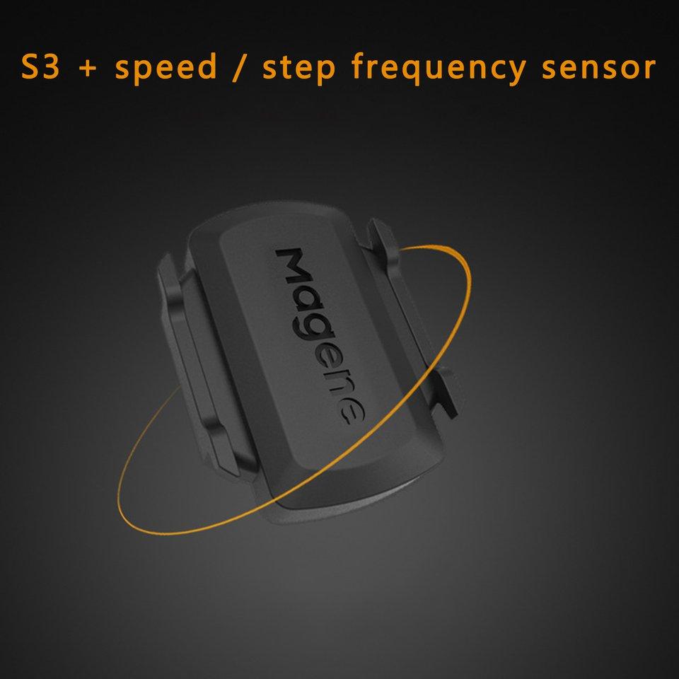 Explorer Magene Gemini 210 S3+ Speed Sensor Cadence Ant+ Wireless Black