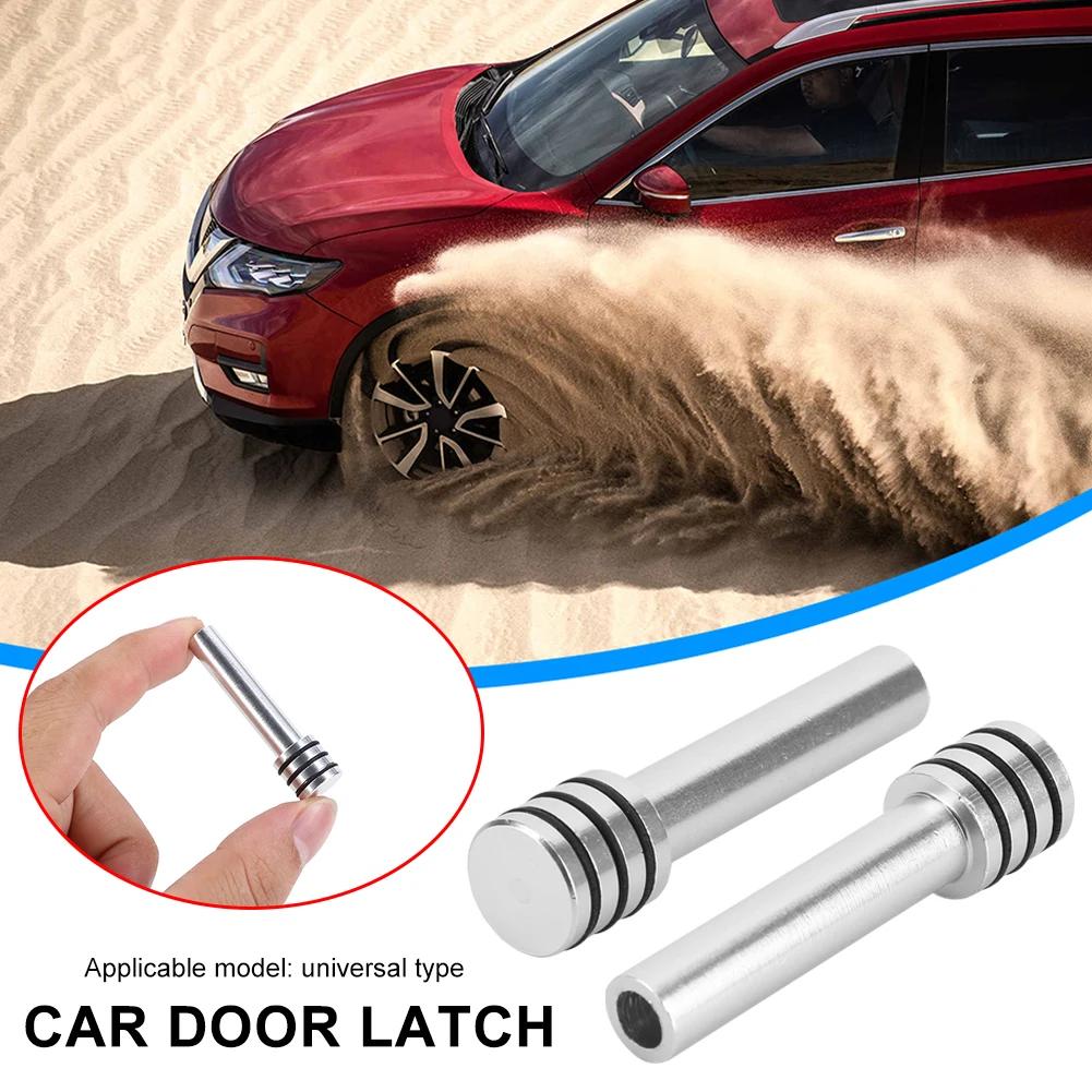2/4Pcs Auto Security Door Lock Pins Aluminum Alloy Car Interior Door Locks Universal Auto Safety Door Buttons for Vehicle Parts