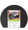 Round Cutting Dishwasher Scratch Soft Cutting Board [sumotte] D-shaped Board, Elastomer, Safe, Resistant, (L)