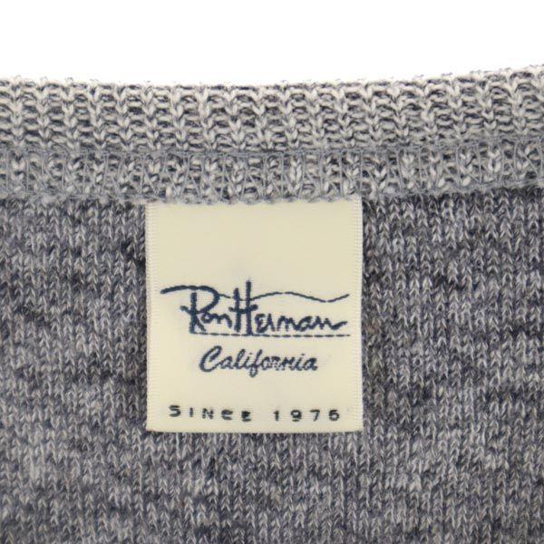 Ron Herman Overall Handle Long Sleeve Knit One Piece XS Blue Women Used