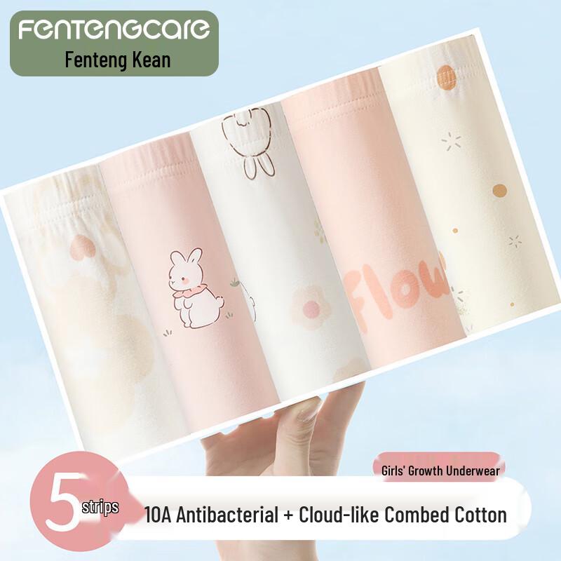 

Fenteng Kean Kids 10A Antibacterial Cotton Boxer Briefs (5-Pack) 160 (suggested 73-83 jin)
