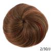LUPU Synthetic Hair Bun Scrunchie Chignon Elastic Band Made Of Hair Clips High Temperture Fiber Hairpiece Ponytail Headwear