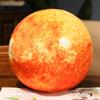 Simulated Solar System Planet Plush Pillow, Round Astronomy Decor Cushion, Creative Universal Sphere Doll Throw Pillow for Home