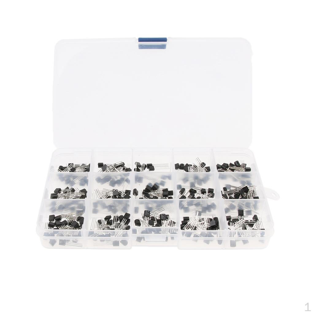 

300 шт., набор транзисторов по 15 значений с коробкой