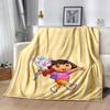 Dora Explorer Blanket Soft & Cozy Suitable for Office Chair Livingroom Bedding Four Seasons Multipurpose Playful Design