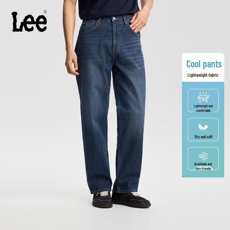 Lee Men s 761 Loose Wide Leg Denim Jeans 32