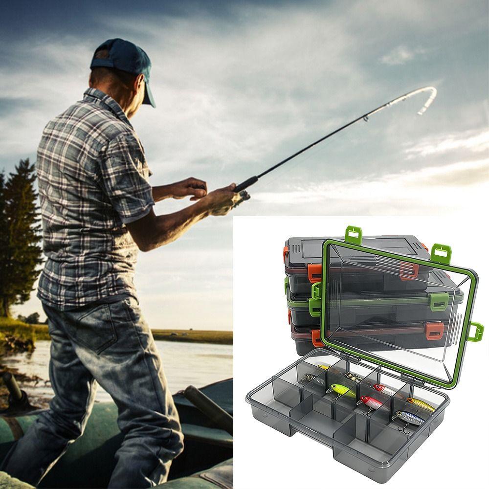 Waterproof Fishing Tackle Box Large Capacity Tackle Storage Case  Fisherman Accessories