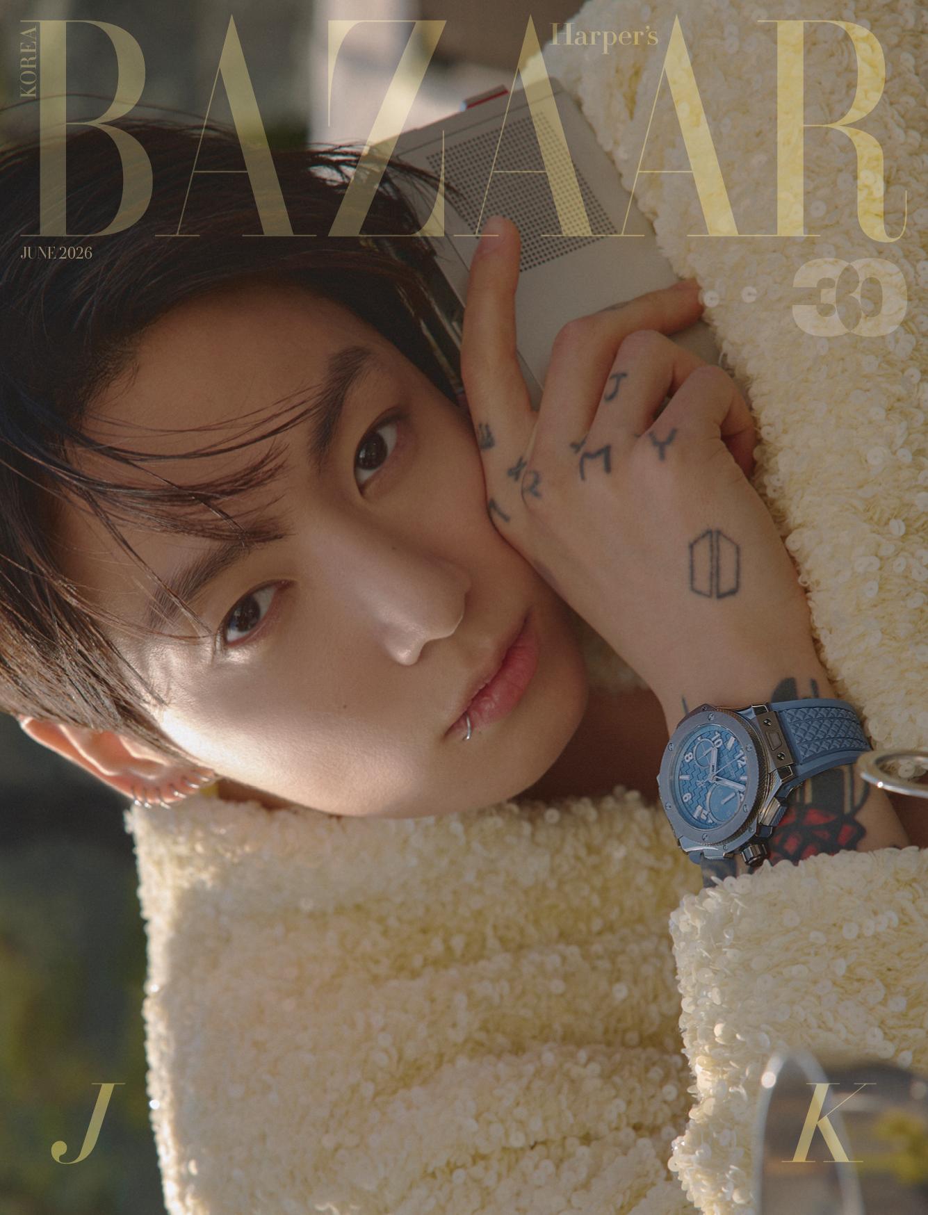 HARPER S BAZAAR Корея Июнь 2026 BTS Чонгук, ZEROBASEONE, K POP, KIDOL, KSTAR, KGOODS Cover A