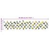 VidaXL Expandable Artificial Ivy Trellis 5 Pcs, Fence Screen, Privacy Screen, Garden Decoration 366597