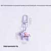 Creative Cartoon Resin Horse Keychain, Heart Pendant - Cute Student Gift