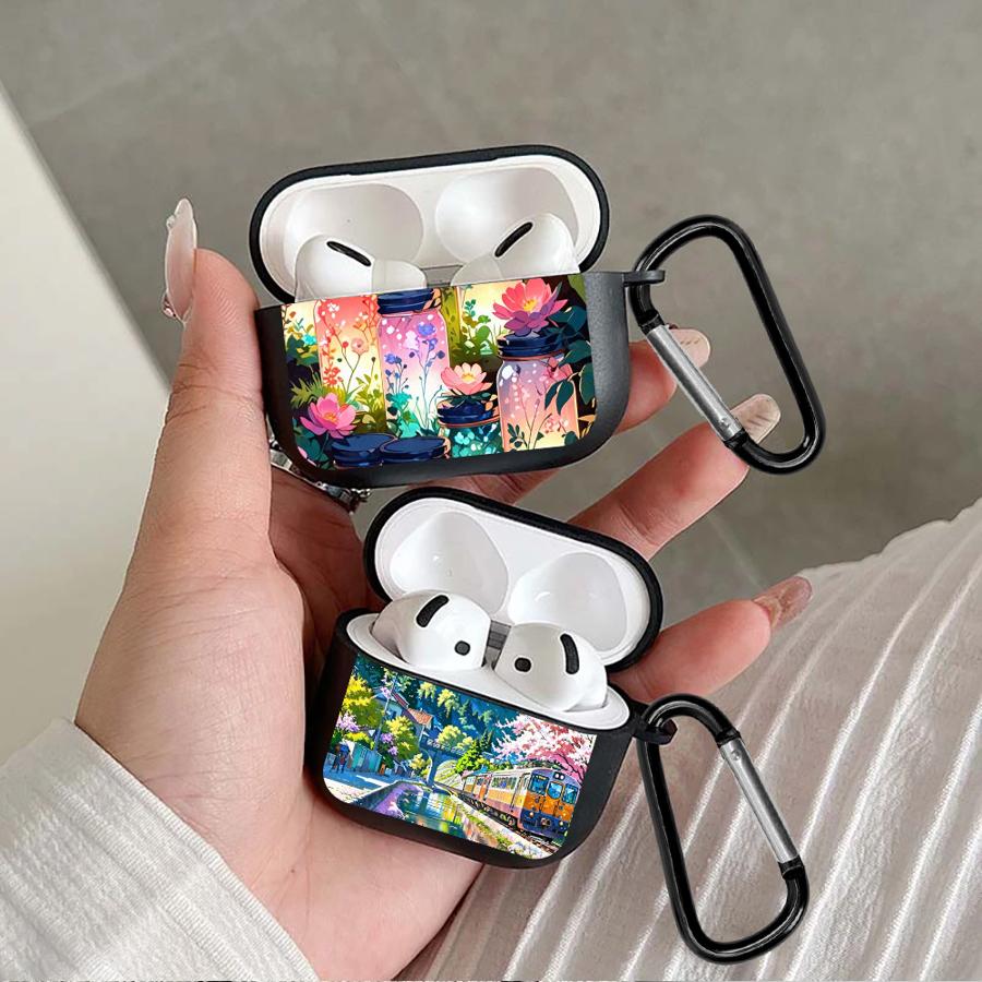 Jar With Flowers Earphone Cases Cover Case For Airpods 3 1 2 Pro Pro3 Pro2 4