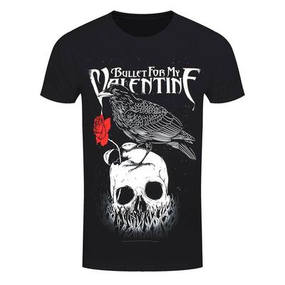 Bullet For My Valentine T-Shirt Rabe Band Offiziell Neu Schwarz