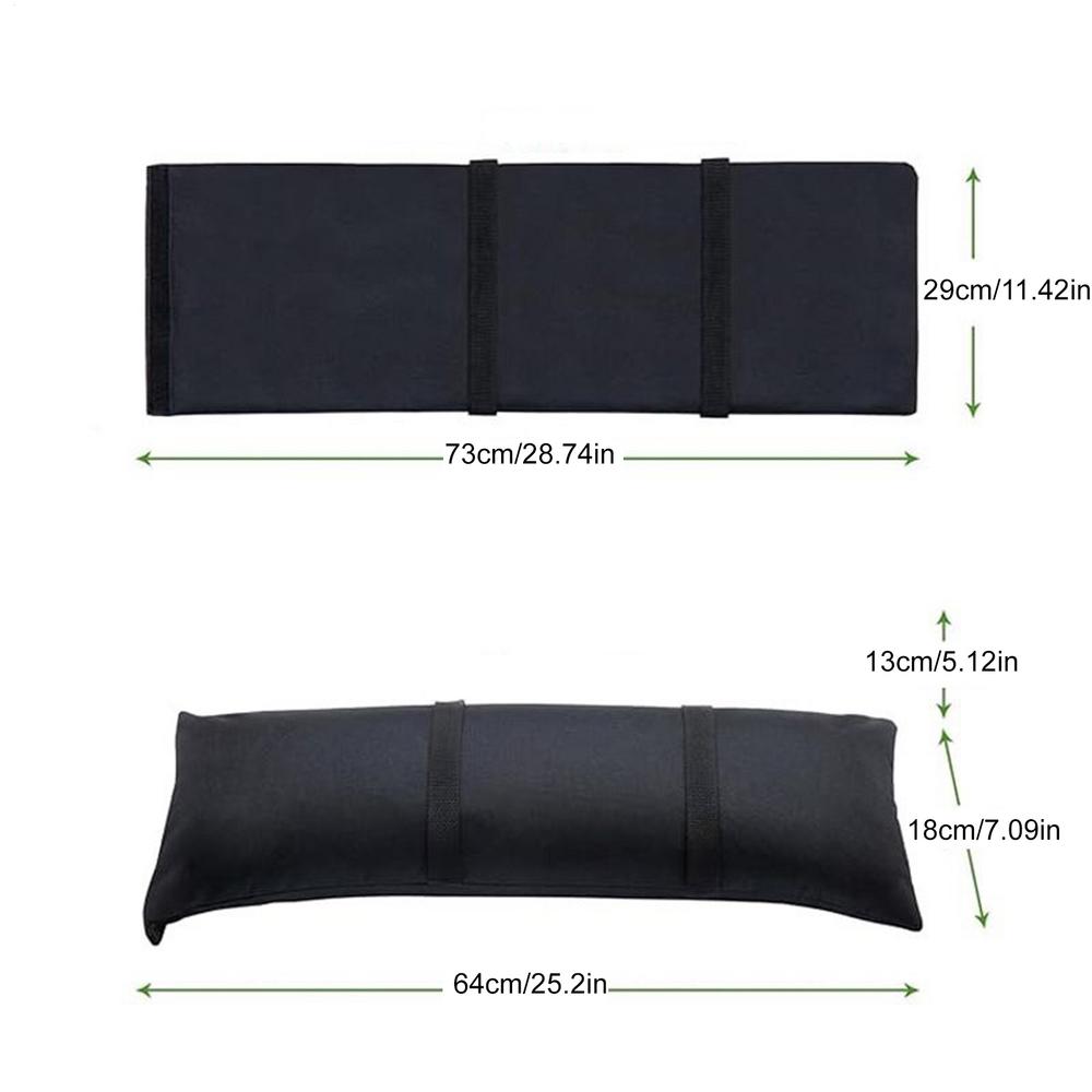 Umbrella Base Weight Bag 2 Pieces Windproof Fillable Saddlebag Heavy Duty Sandbag for Outdoor Furniture for Outdoor Patio Sports