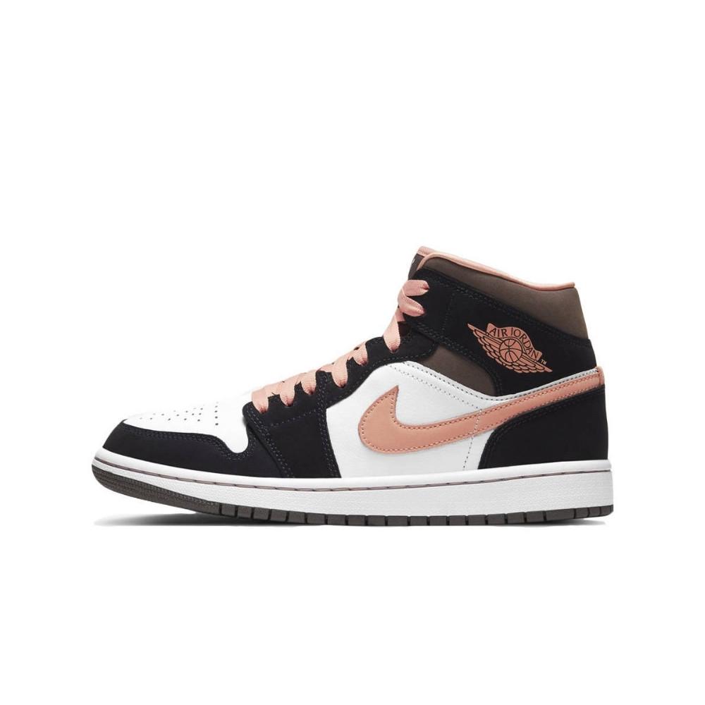 Air Jordan 1 Mid Peach Mocha