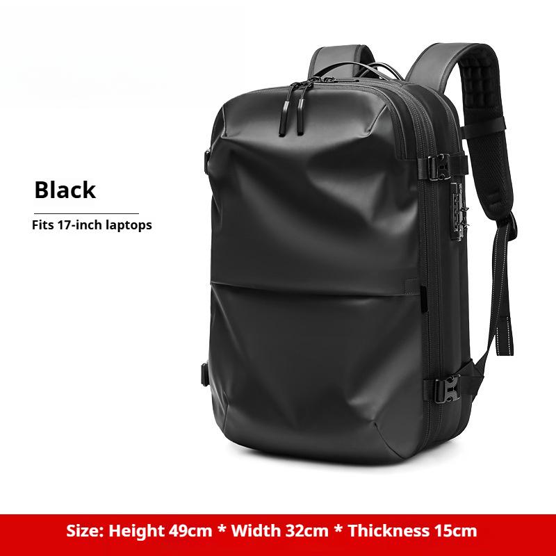 

Men s Backpack, Multi-functional Travel Bag, Vacuum Compression Waterproof Business Trip, Business Computer Backpack, Large Capacity 19 inch