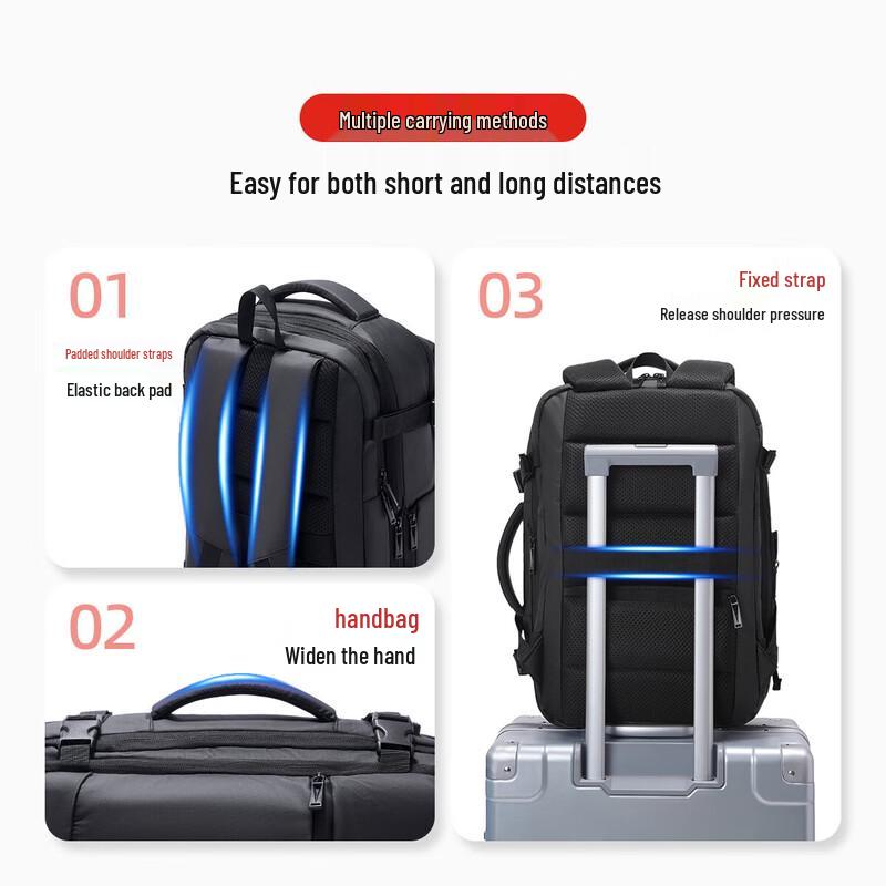 TUCANO Men's Large Capacity Business Travel Backpack