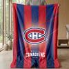 Montreal Canadiens Flanell Fleece Decke Gemütlich Warm Überwurfdecke für Sofa Bett Reise Ganzjahresgebrauch